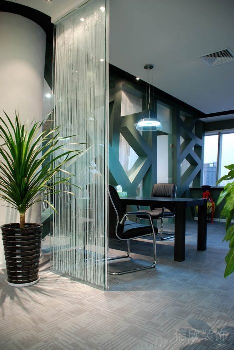 深圳南山演绎空间新中式500平方办公室装修