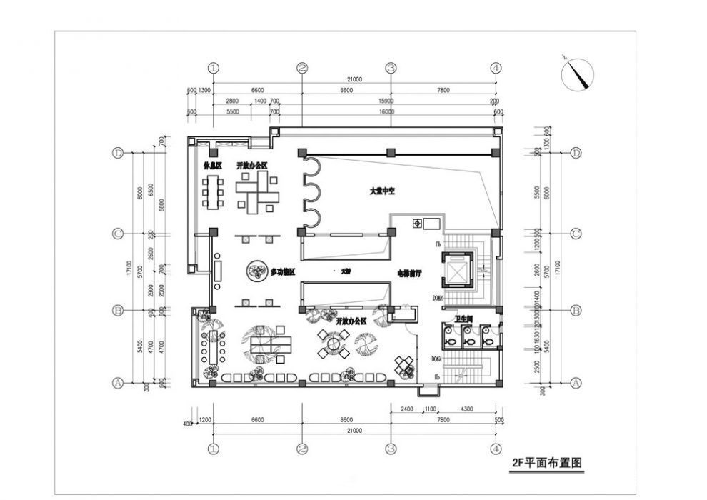 深圳多层办公室装修