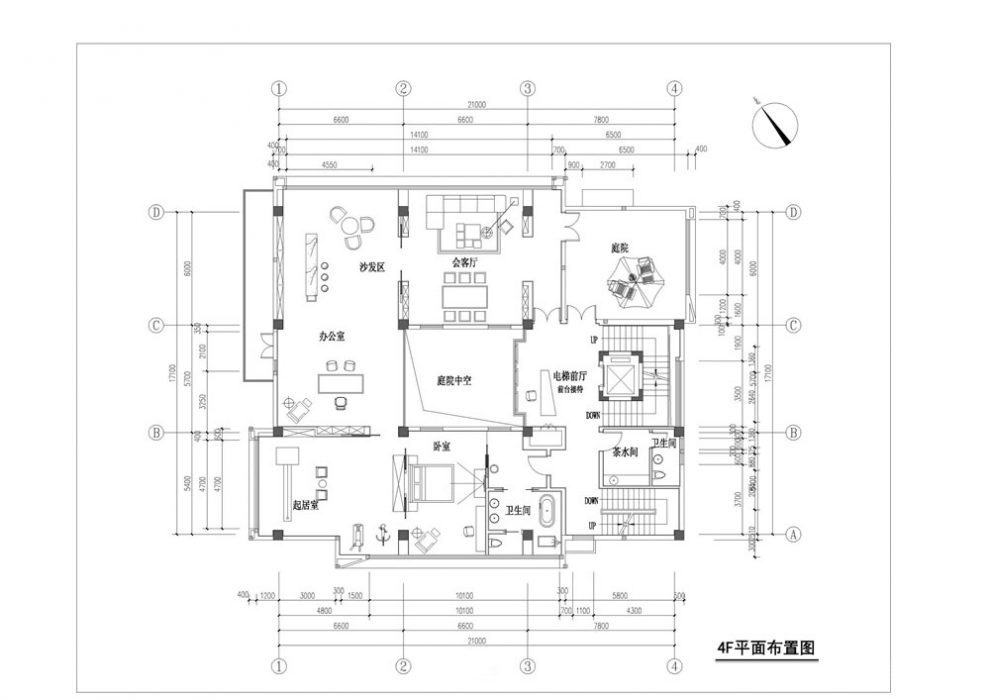 深圳多层办公室装修