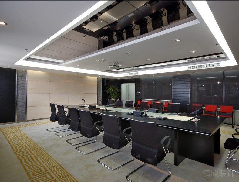 深圳南山科技园中式风格办公室装修