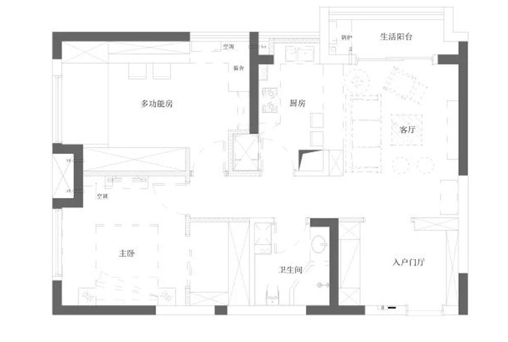 坂田北欧风格家居装修