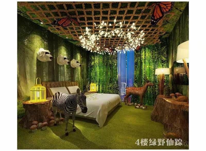 罗湖区主题酒店绿野仙踪套房装修设计