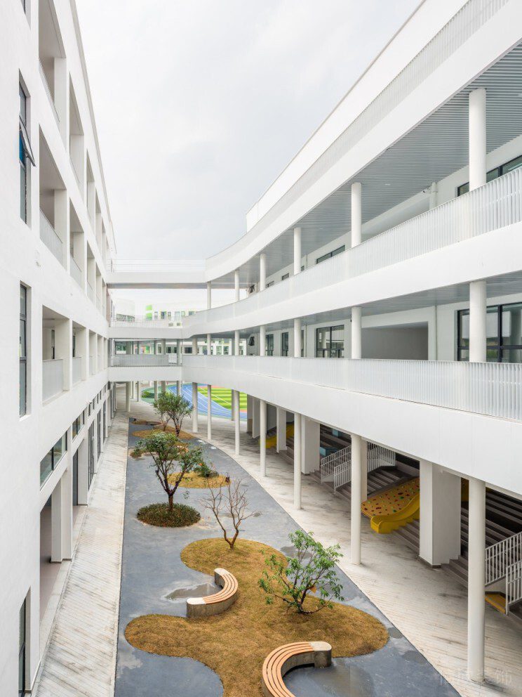 简约风环形装修设计学校