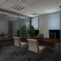 办公室装修-总经理室-开源科技公司