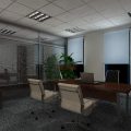 办公室装修-总经理室-开源科技公司