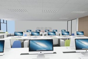 罗湖区现代风格办公室装修设计-公共办公区 (3)