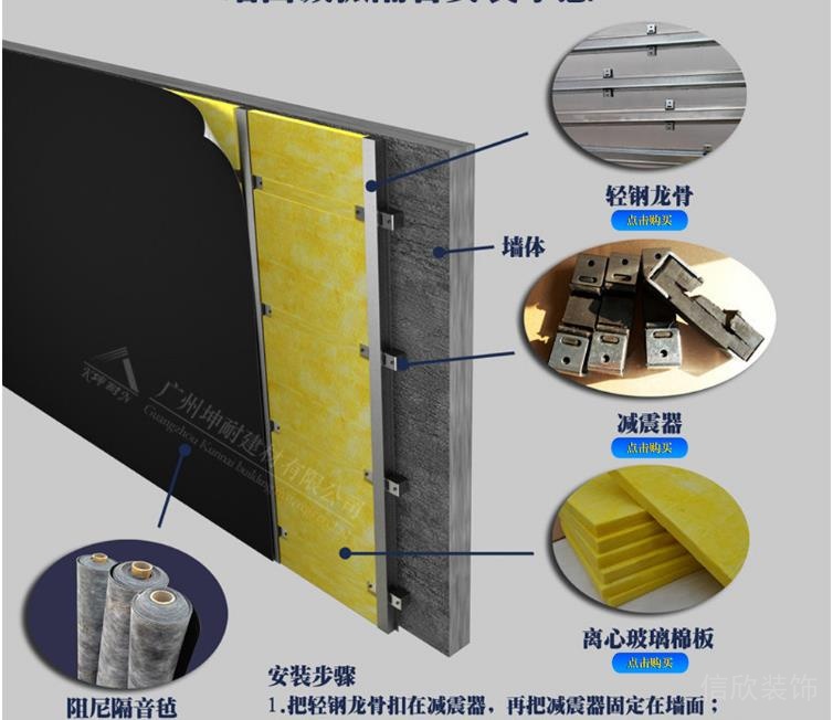 办公室墙面减震隔音的方法