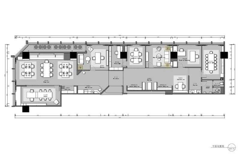办公室现代风设计图(1)