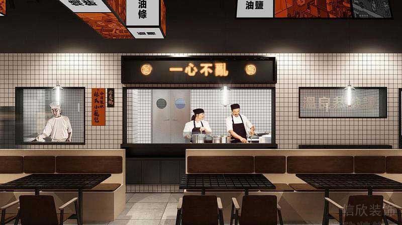 日式风格餐厅橱窗