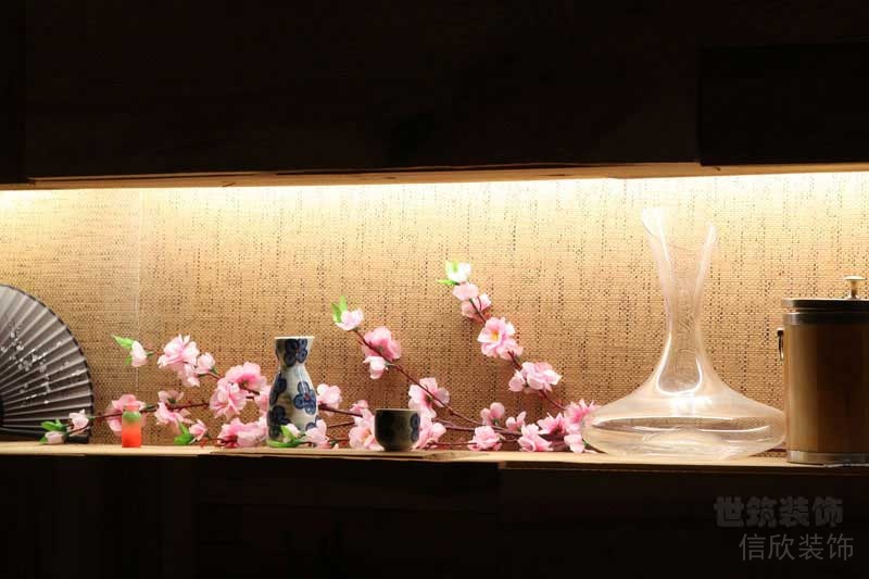 日式风格餐饮空间艺术装饰品