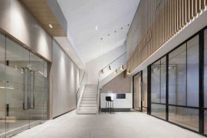 现代办公室大堂楼梯厅