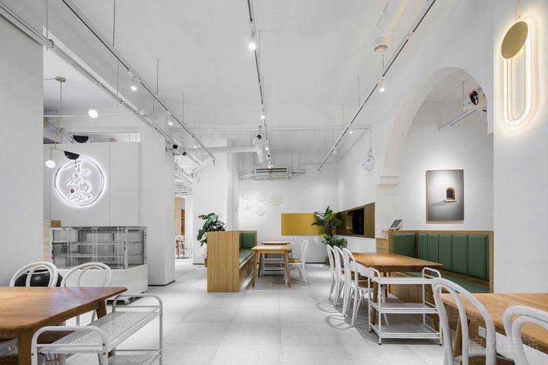 现代北欧餐饮空间家具
