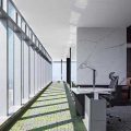 现代风格办公空间阳光走廊