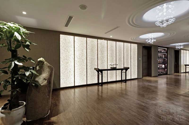 新中式风格办公室艺术走廊