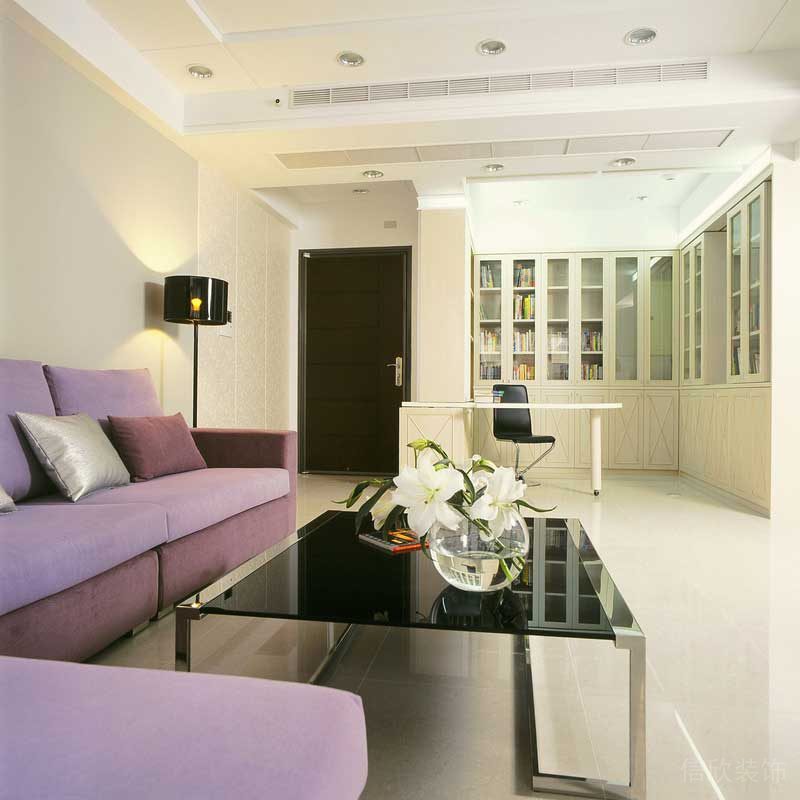 深圳宝安区现代风格家庭简单装修实景图沙发