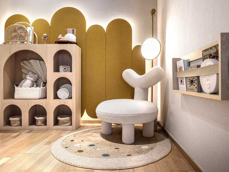 深圳南山北欧风格家装装修设计儿童房