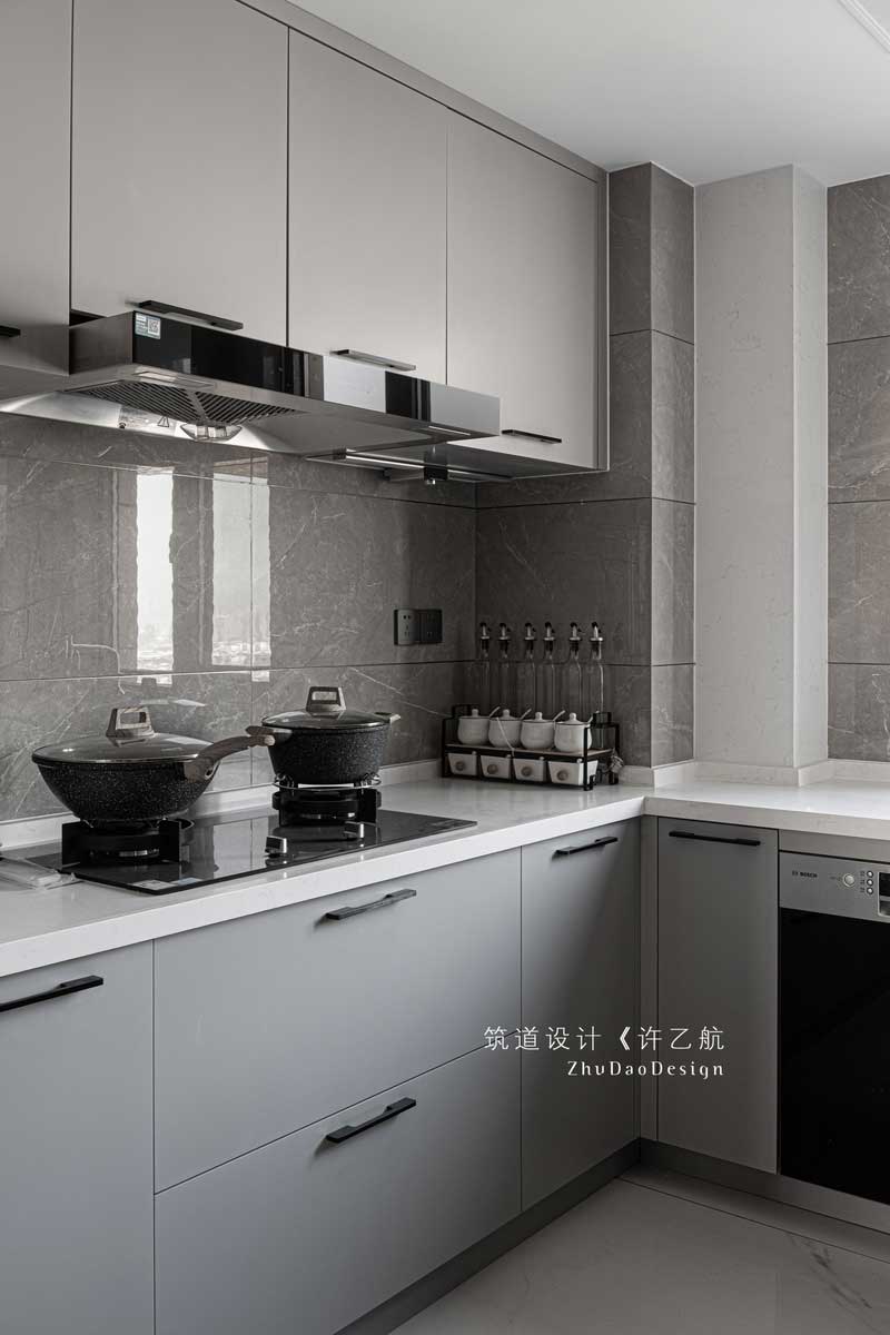 深圳龙华区观澜家居装修实景拍摄厨房
