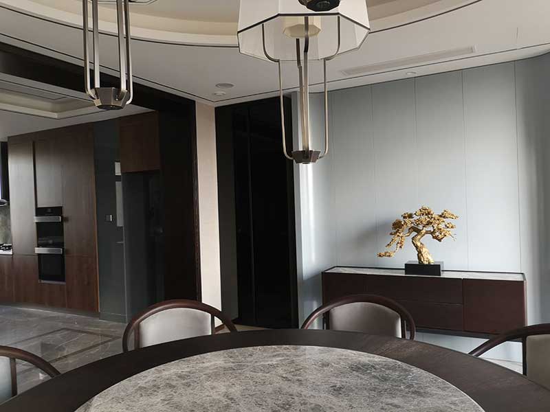 深圳南山新中式家居装修设计图餐厅
