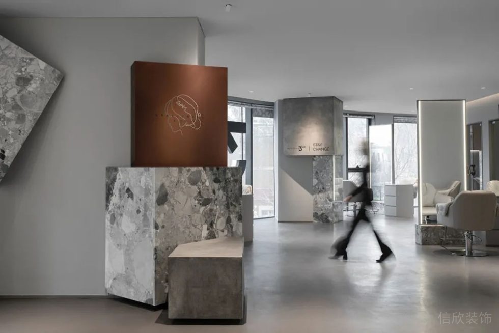 现代风格办公场所案例过廊设计装修图