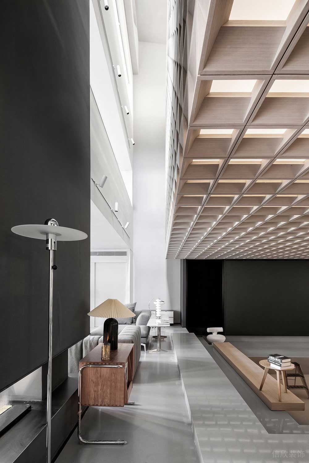 现代简约风格办公空间案例员工休息厅设计装修图
