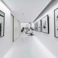 新中式风格办公空间走廊装修图