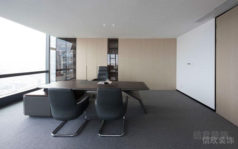 造型多变的世界金融中心写字楼办公室装修设计