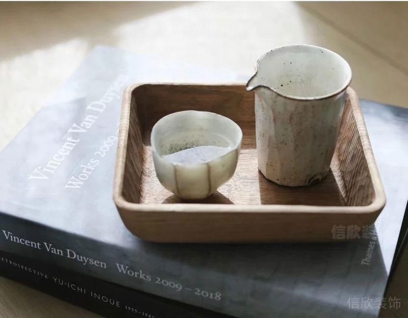 西丽新房装修艺术茶具