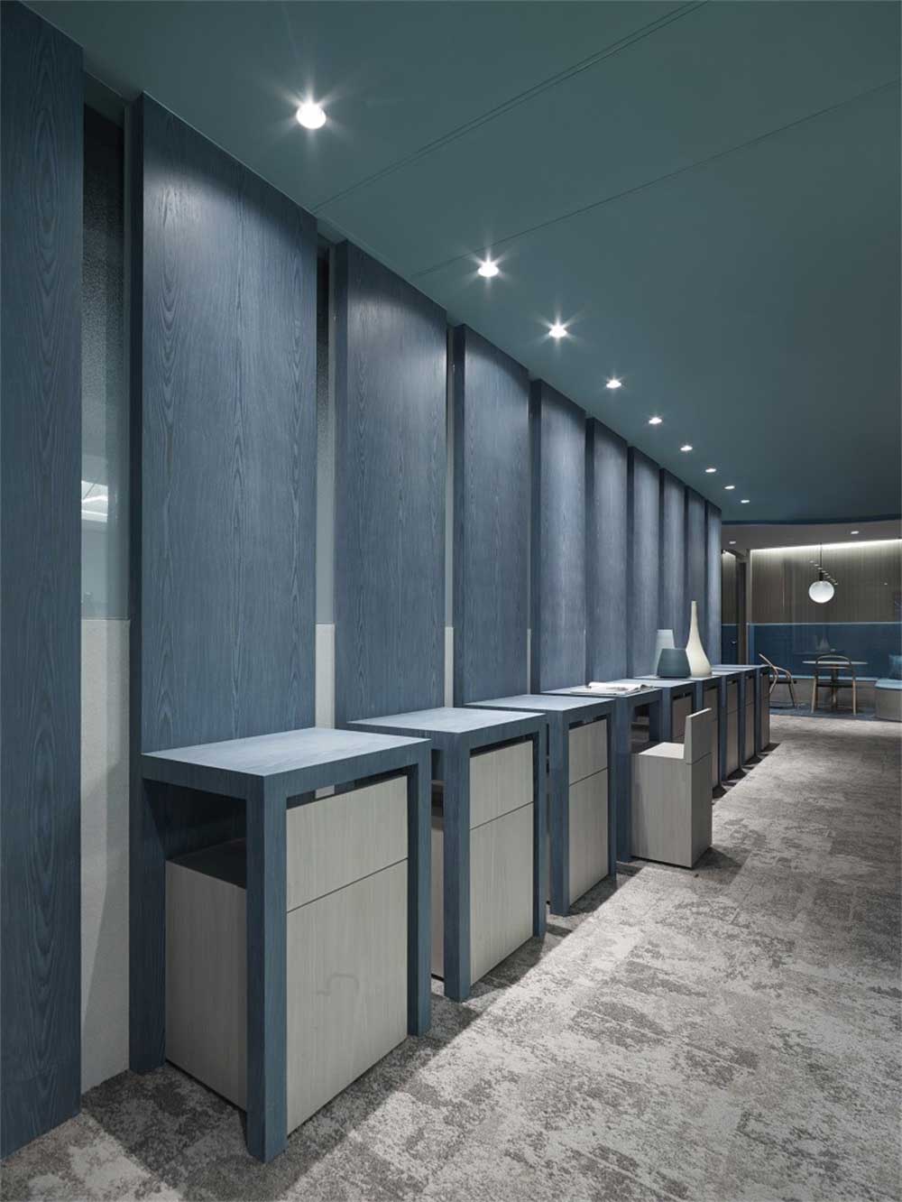 深圳罗湖现代风格办公室装修设计案例茶水间休闲区