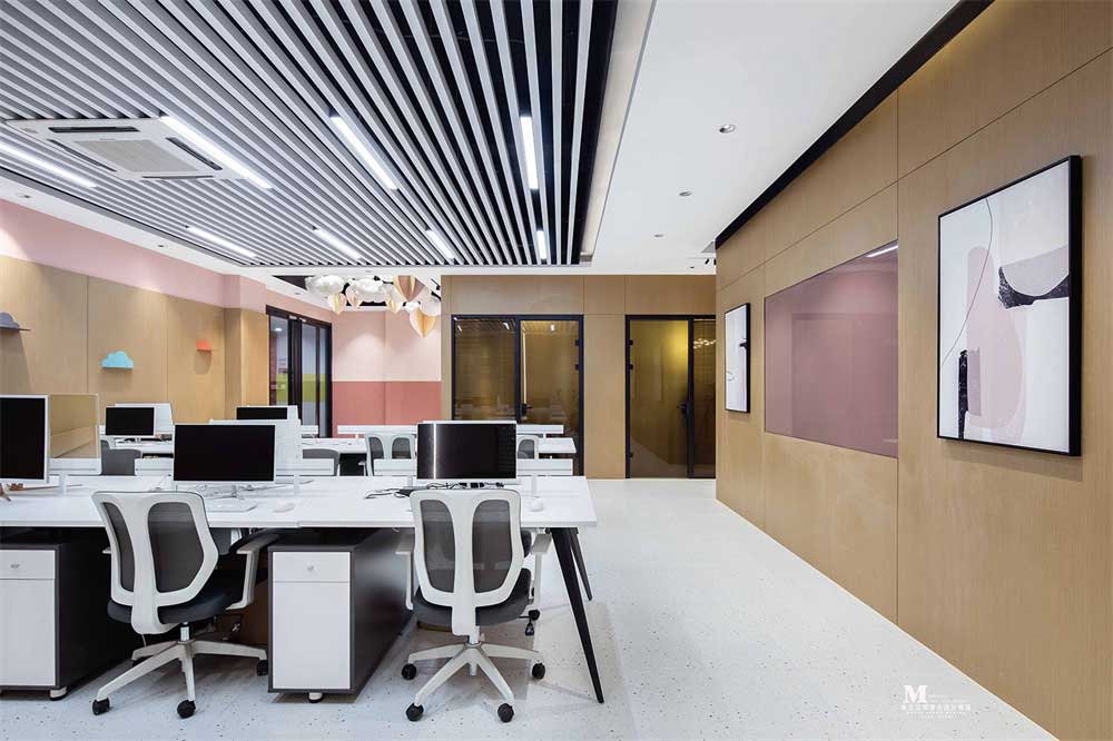 深圳市罗湖区元素组合办公室设计装修办公区