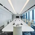 深圳盐田1000平方现代风格办公室装修会议室效果图