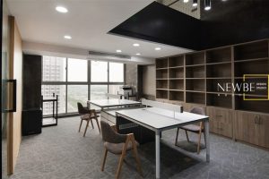 深圳罗湖200平方现代工业风复式办公室装修办公区效果图