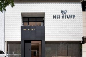 深圳市宝安区西乡现代风wei Stuff服装店装修设计门厅2