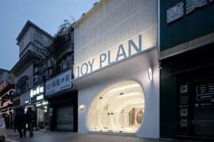 深圳市龙岗区横岗joy Plan 女装店装修设计门厅