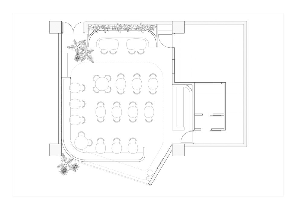 深圳龙华日式风格餐厅布局装修设计