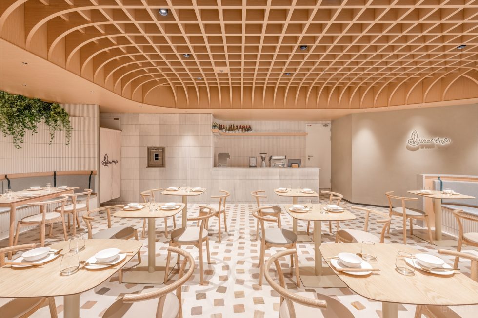 深圳龙华日式风格餐厅用餐区装修设计