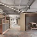 简约金属风办公室装修设计 工作格子间