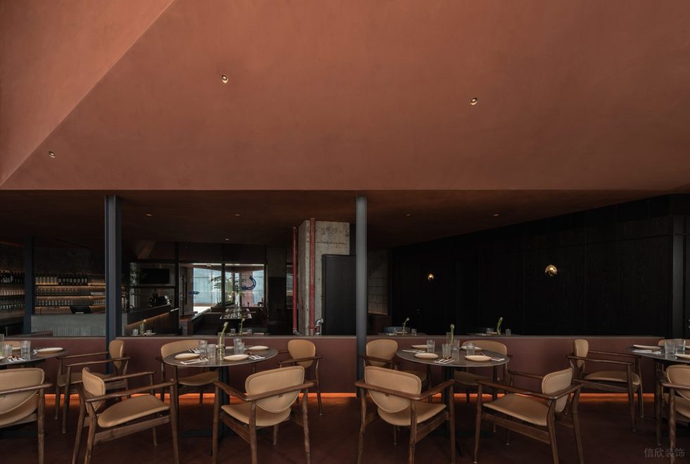 现代雅致西餐厅装修设计 用餐区 (2)
