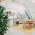 原木风创意工作室装修设计 茶水间及用餐区