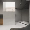 Aether以太地毯展厅装修设计 白色及灰色地毯展示