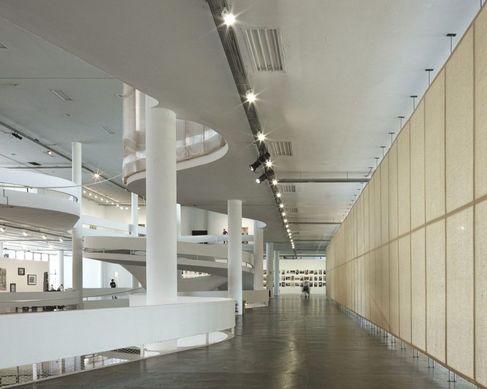 现代艺术建筑项目展厅装修方案 楼体支撑结构